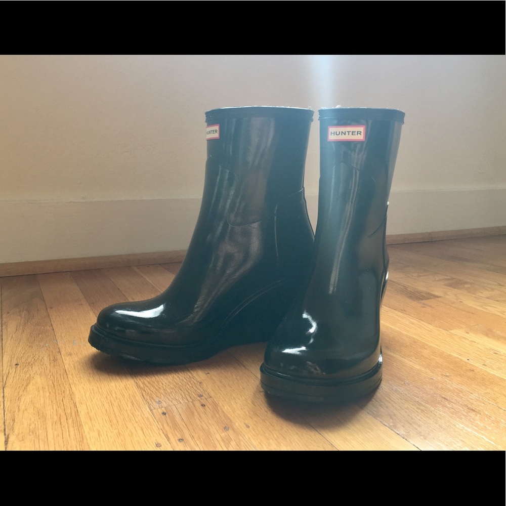 Hunter Wedge Boots